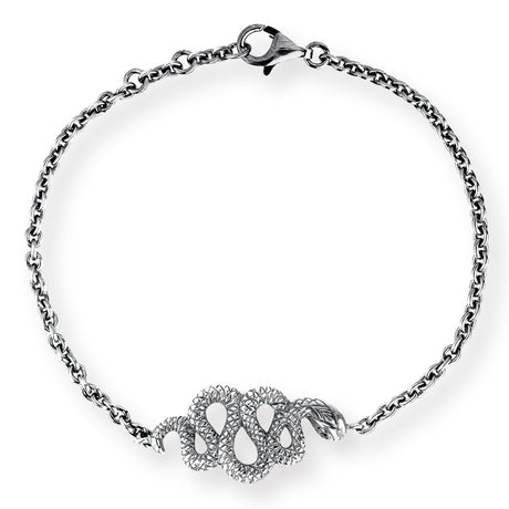 Armband Schlange mit Onyx