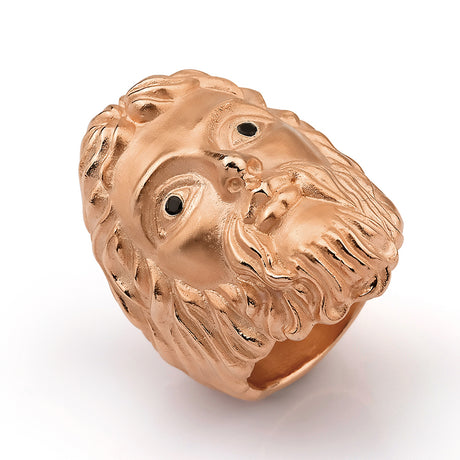 Zeus und Aphrodite Ring Zeus mit schwarzem Spinell