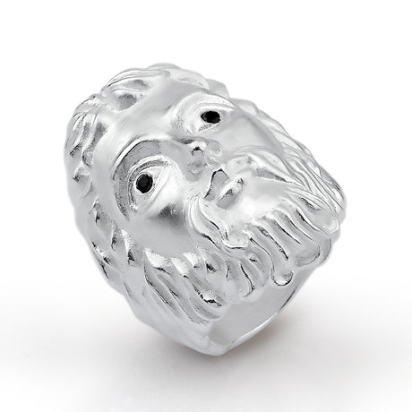Zeus und Aphrodite Ring Zeus mit schwarzem Spinell