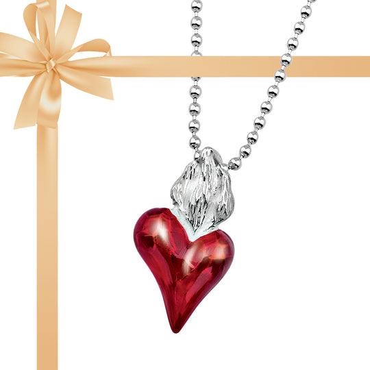 FlammenINFERNO Set 5 Weihnachts- Special kleiner Anhänger inklusive Kugelkette