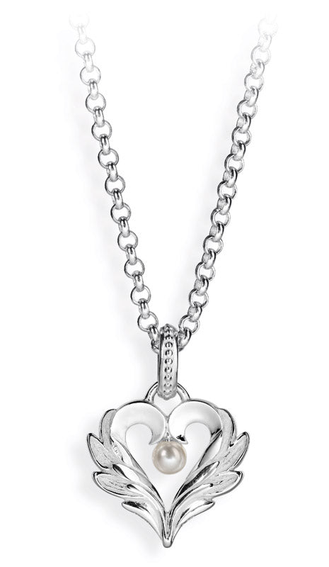 Amelie ma Chere Herz Anhänger mit Süßwasserperle