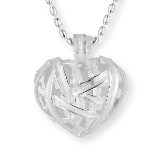 Gräser großer Herz Anhänger