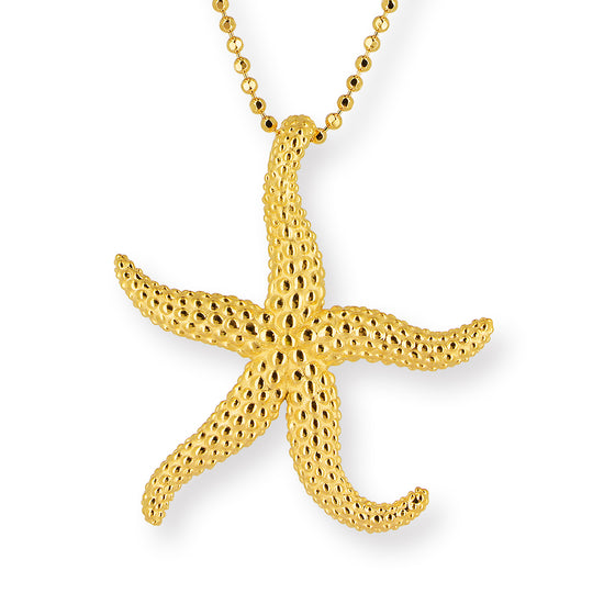 Meeresrauschen großer Seestern Anhänger