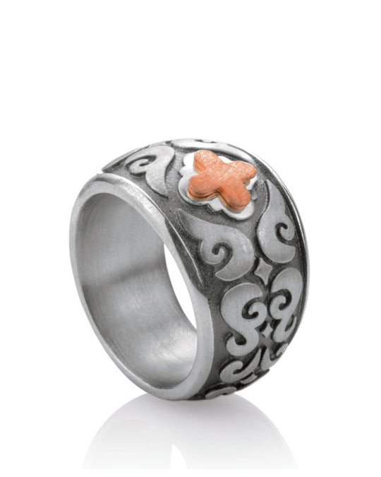 Little Secret mittlerer Ring bicolor