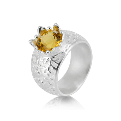 1001 Nacht Ring mit Citrin