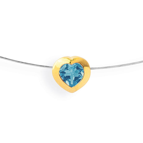 Heartbreaker Stone mini Anhänger mit Topas