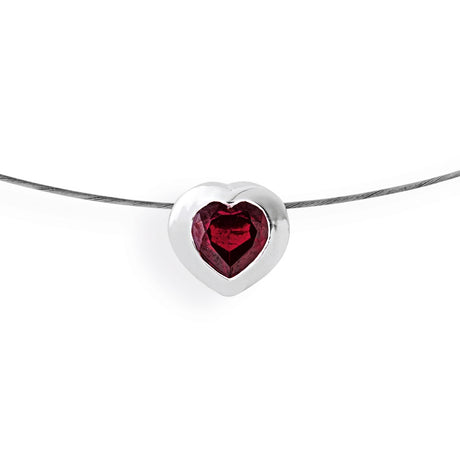 Heartbreaker Stone mini Anhänger mit Granat