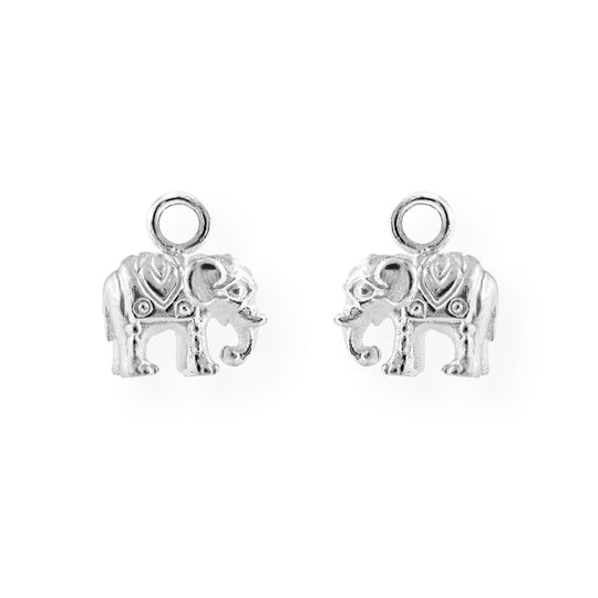 Ganesha kleine Elefanten Einhänger für Creolen