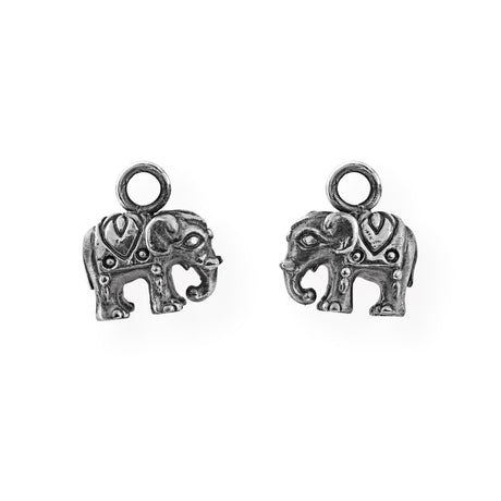 Ganesha kleine Elefanten Einhänger für Creolen