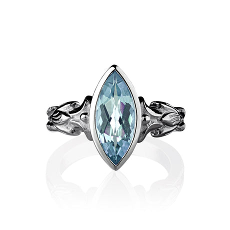 La Belle Epoque kleiner Ring mit Topasnavette