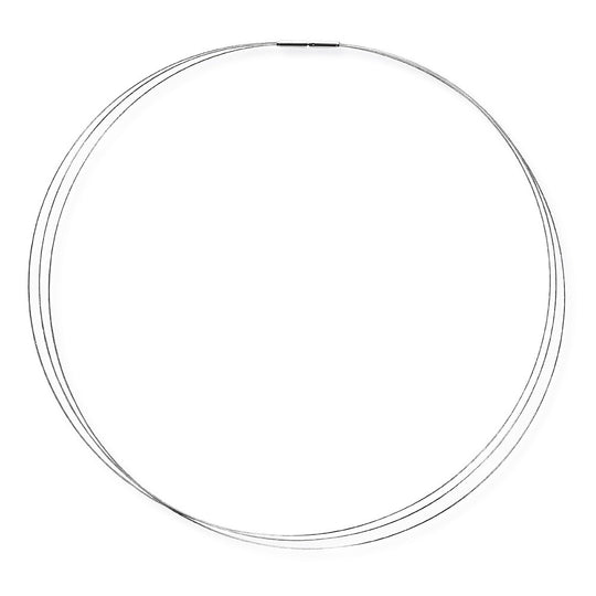 Stahlreif 3 reihig mit Edelstahlbajonett 2,2 mm in den Längen 42 cm 45 cm und 50 cm