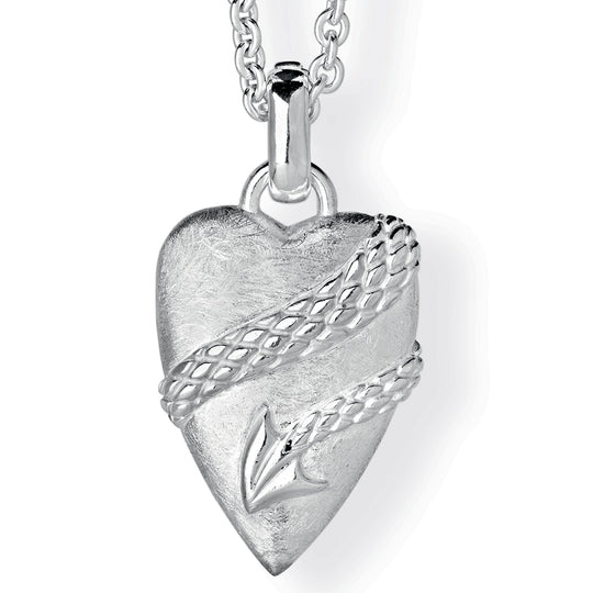 Drachenschwanz großer Anhänger mit Klappöse