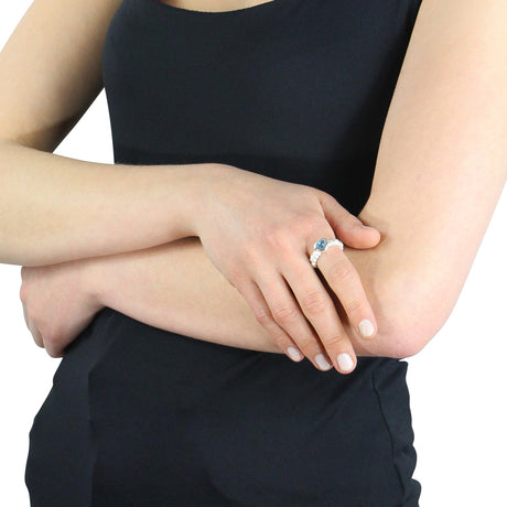 Heartbreaker Stone mini Ring mit Topas