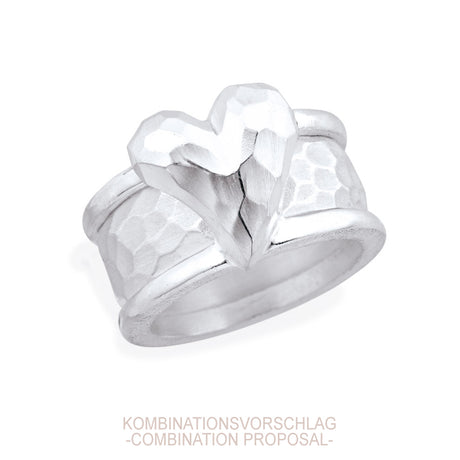 Lebenslänglich Seitenspringer Ring Heartbreaker