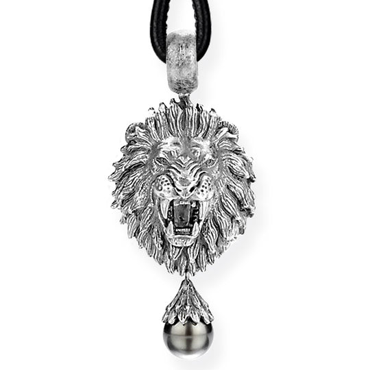 Löwenmäulchen XL großer Anhänger mit Tahitiperle