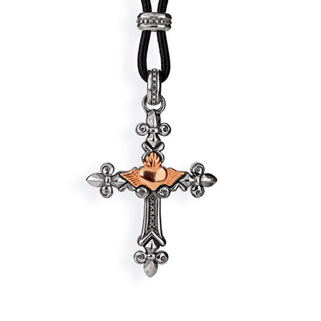 Carpe Diem kleiner Kreuz Anhänger