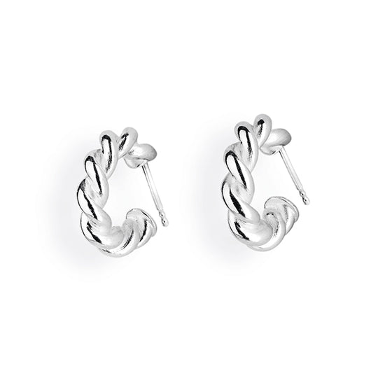 Heimathafen kleine Creolen in Taustruktur