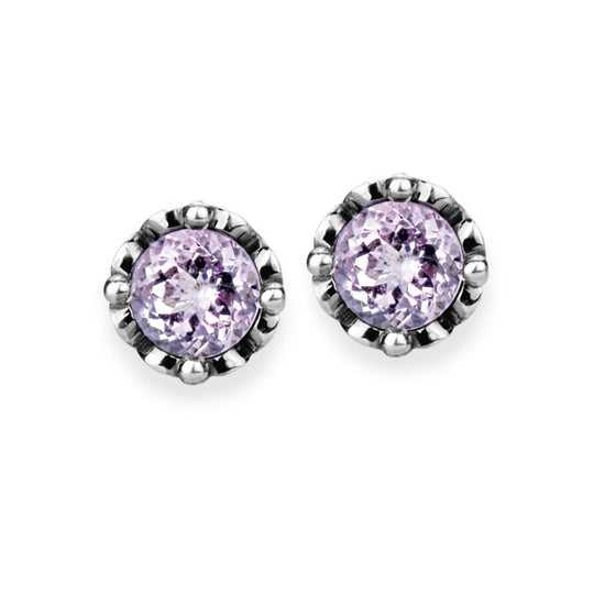 Klunkerlinge Clipohrstecker mit Amethyst