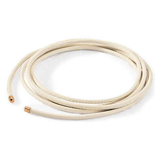 Lederband creme 2,5 mm mit Endkappen in der Länge 130 cm