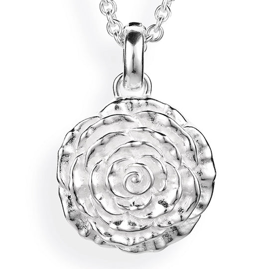 Rosenregen Medaillon Anhänger zum Aufklappen mit Klappöse