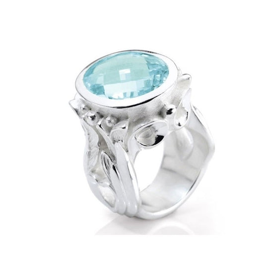 Amelie ma Chere großer Ring mit Topas