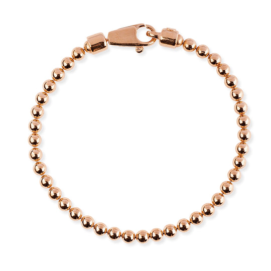 Trendiges Kugel Armband mit Schmuck-Karabiner in der Länge 21 cm