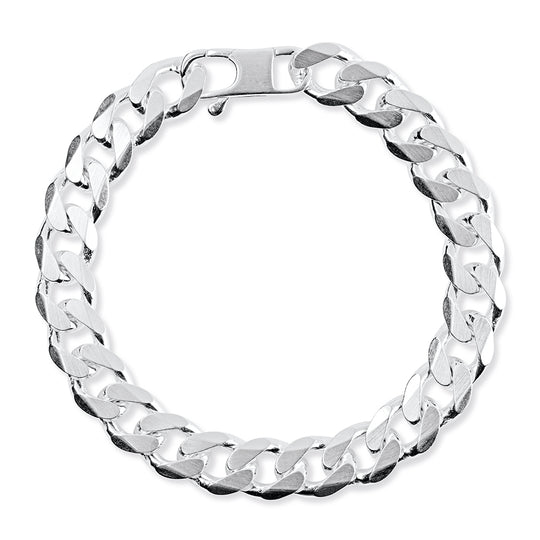 Cooles Panzer Armband mit Schmuck-Karabiner in der Länge 19 cm