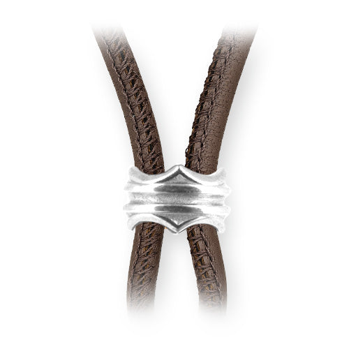 Basilica großer Durchzieher für Nappa Lederband 4 mm