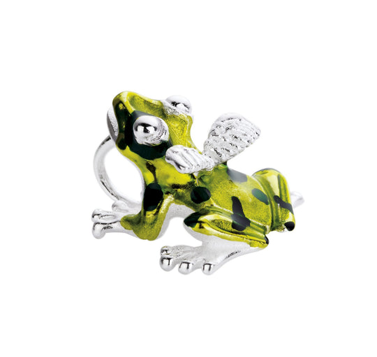 Flying Frog mittlerer Anhänger mit grünem Brandlack
