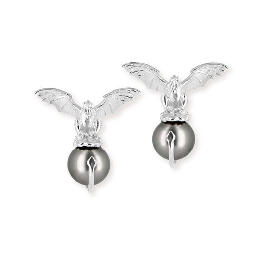 Dragonfly Ohrstecker mit Tahitiperle