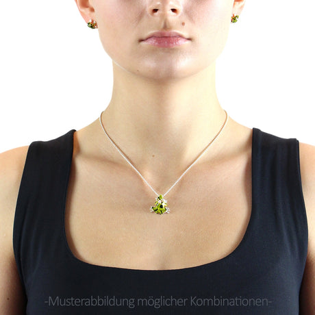 Giftpfeilfroschkönig kleiner grüner Frosch Anhänger mit Süßwasserperle