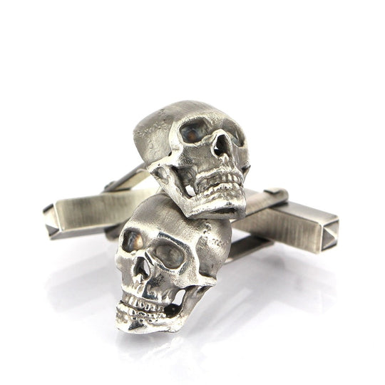 Latin Lover Totenkopf Manschettenknöpfe