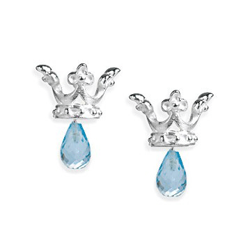 Petit Roi Clipohrstecker mit Topaspampel