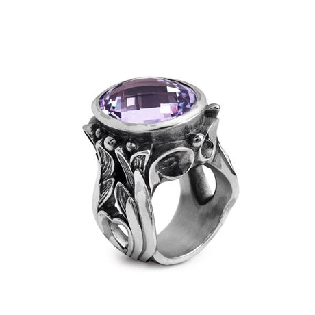 Amelie ma Chere großer Ring mit Amethyst