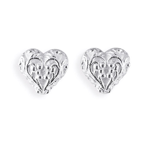 Arsen und Spitzenhäubchen kleine Herz Ohrstecker