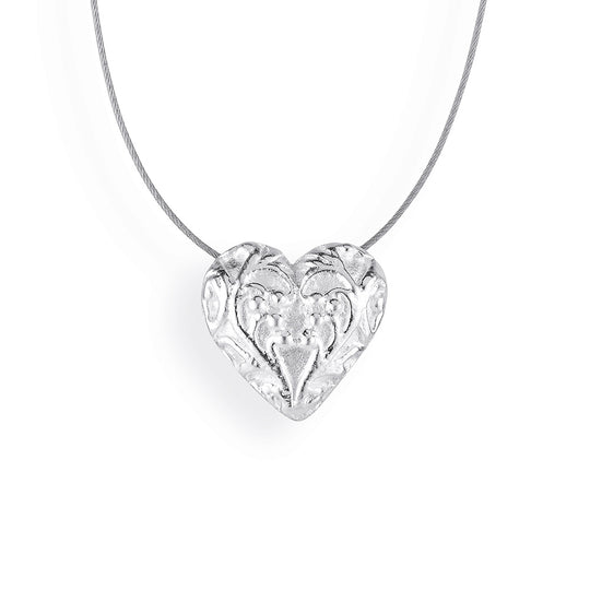 Arsen und Spitzenhäubchen kleiner Herz Anhänger