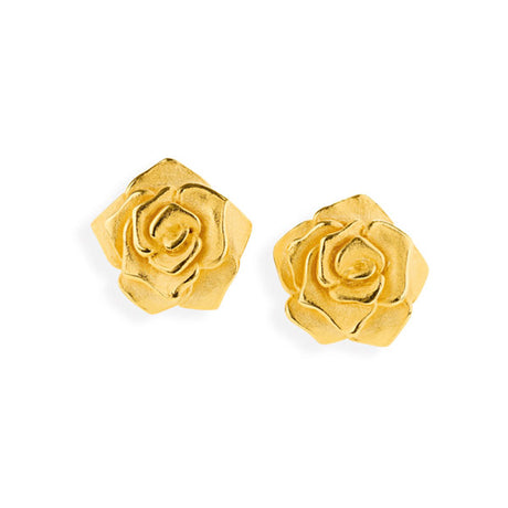 Rose of Antoine große Rosen Clipohrstecker