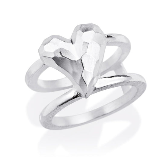 Lebenslänglich Seitenspringer Ring Heartbreaker