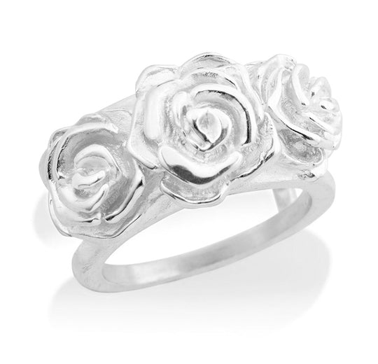 Lebenslänglich Seitenspringer Ring Rose of Antoine