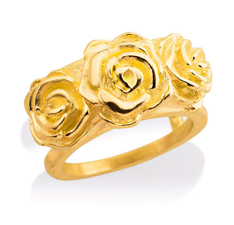Lebenslänglich Seitenspringer Ring Rose of Antoine