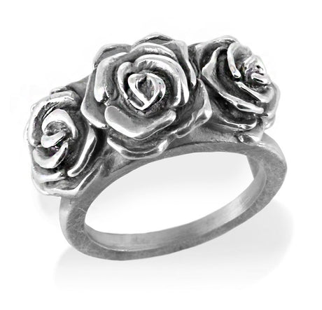 Lebenslänglich Seitenspringer Ring Rose of Antoine