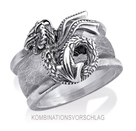 Lebenslänglich Seitenspringer Ring Drachenblut