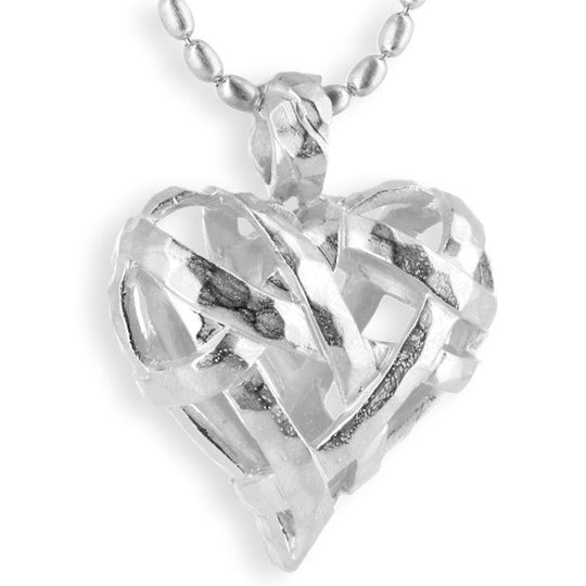 Bänder großer Herz Anhänger