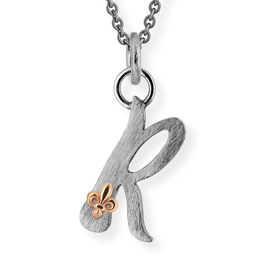 ABC Buchstabe R-Anhänger mit Motiv