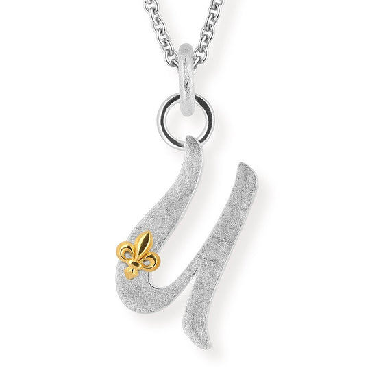 ABC Buchstabe U-Anhänger mit Motiv