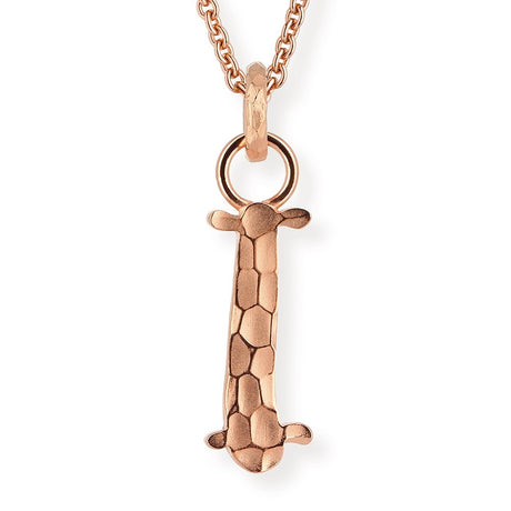 ABC Buchstabe I-Anhänger mit geschnitzter Struktur