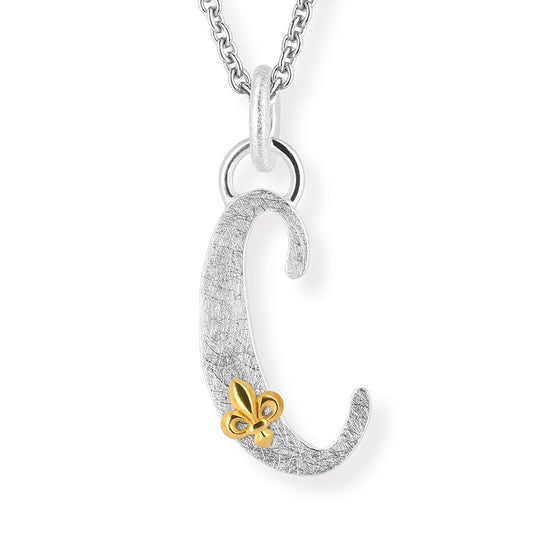 ABC Buchstabe C-Anhänger mit Motiv