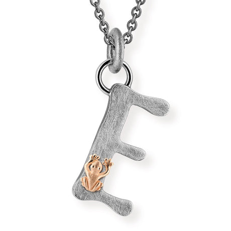 ABC Buchstabe E-Anhänger mit Motiv