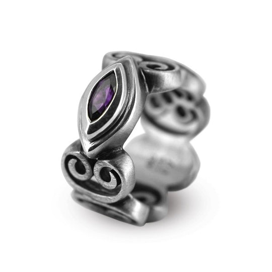 Mary Stuart kleiner Ring mit Amethyst